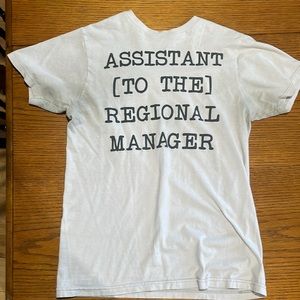 Cream “The Office” graphic tee